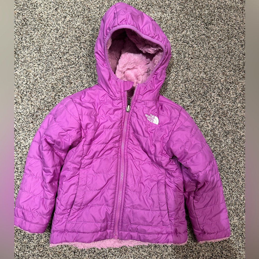 The North Face Kids' Pink Puffer Jacket